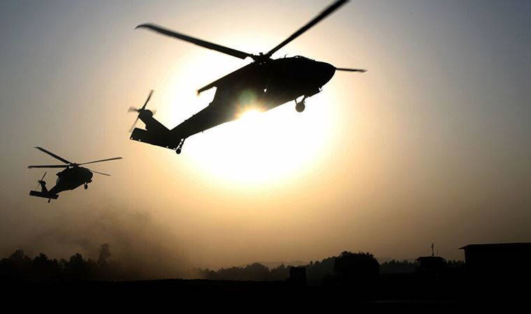 ABD'den terör örgütü PKK/YPG'ye 'helikopter eğitimi'