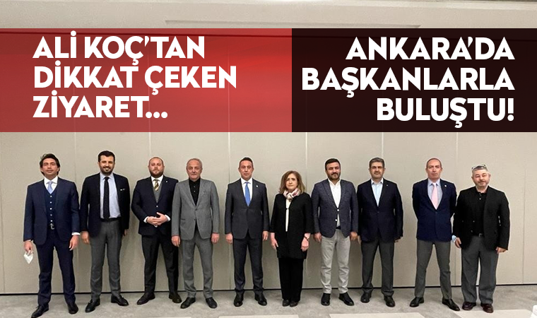 Ali Koç’tan 1959 öncesi Türkiye şampiyonluğu bulunan Ankara bölgesi kulüplerine ziyaret