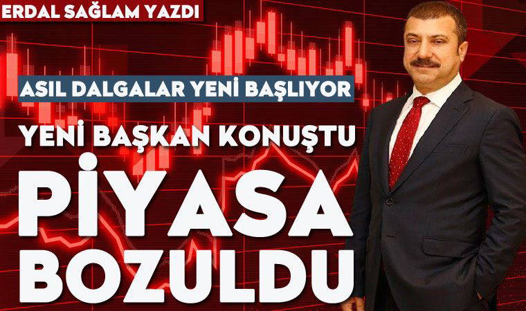 Yeni başkan konuştu, piyasa bozuldu