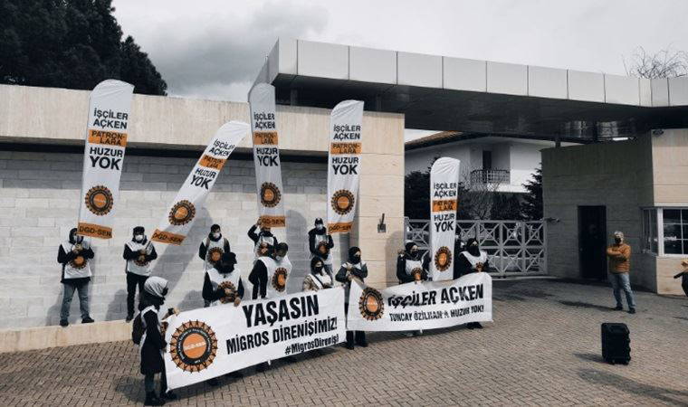 İşten atılan işçilere patronun mahallesinde eylem yasağı geldi: 