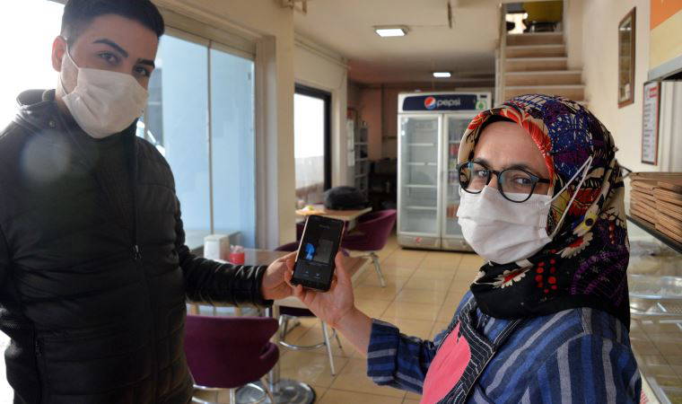 Kadın girişimci, dijital para ile gözleme satıyor