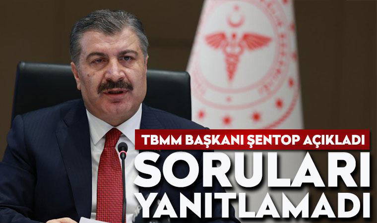 Fahrettin Koca, soru önergelerinin yüzde 93’üne cevap vermemiş