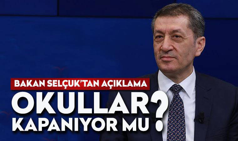 Son dakika... Selçuk'tan 'Okullar kapanacak mı?' sorusuna yanıt