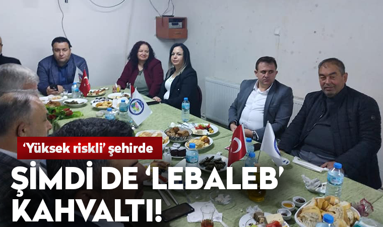 Manisa'da 'lebaleb' kahvaltı
