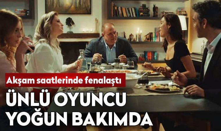 Oyuncu Burak Sergen yoğun bakıma alındı