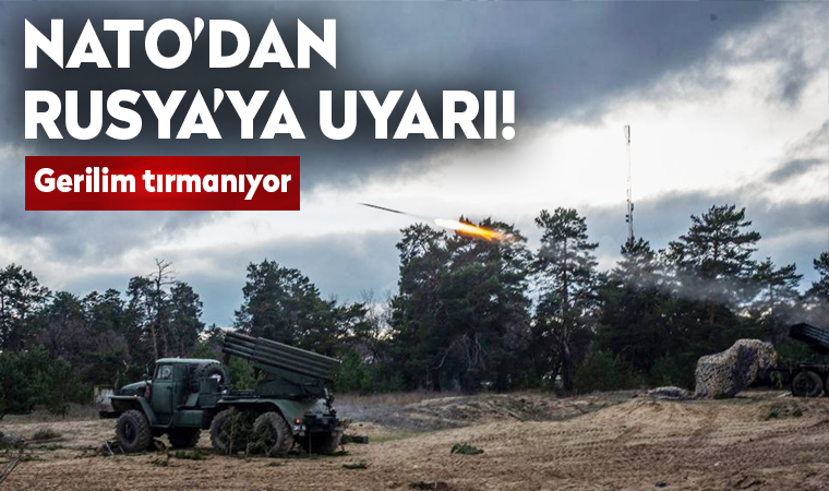 Son dakika gelişmesi... NATO'dan Rusya'ya Ukrayna uyarısı