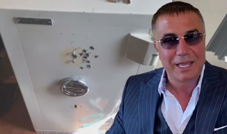 Sedat Peker'in villasındaki kasanın açılma görüntüleri paylaşıldı