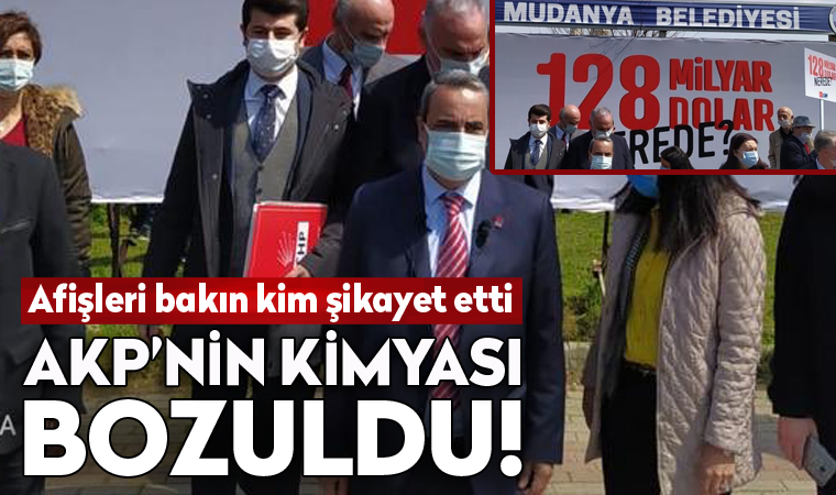CHP afişlerini AKP'li başkanın şikayet ettiği ortaya çıktı: 'Kimyası bozuldu'