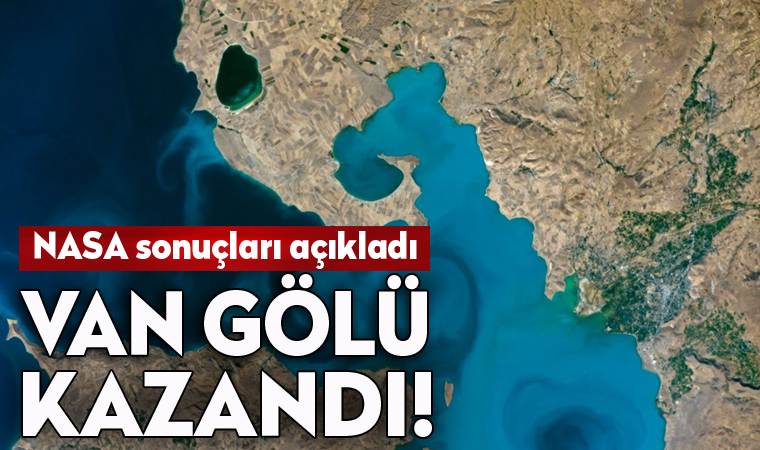 NASA'nın yarışmasını Van Gölü kazandı