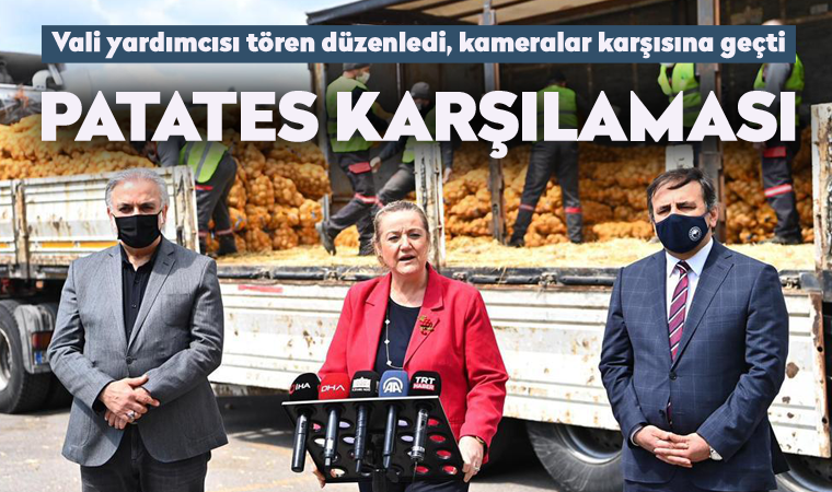 İstanbul'da patates ve soğanlara karşılama