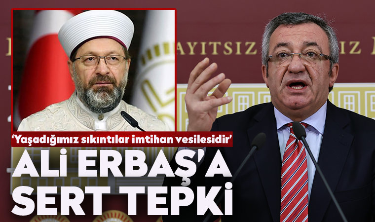 CHP'li Altay'dan Ali Erbaş'ın, 