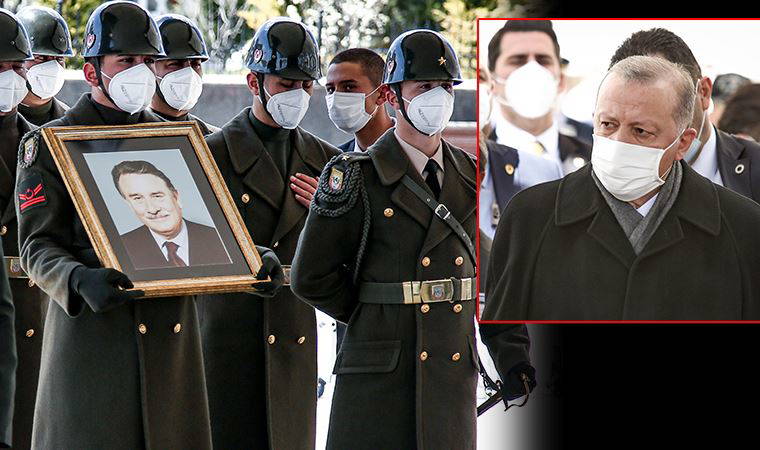 Eski Başbakan Yıldırım Akbulut son yolculuğuna uğurlandı