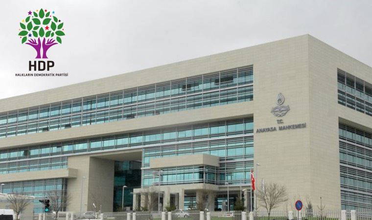 AYM HDP iddianamesini iade etti