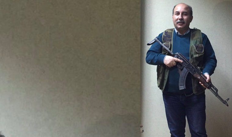 AKP il yöneticisi Turgut Özzeren'den 104 emekli amirale silahlı tehdit