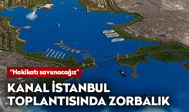 Kanal İstanbul toplantısında İBB temsilcisinin telefonuna el konuldu