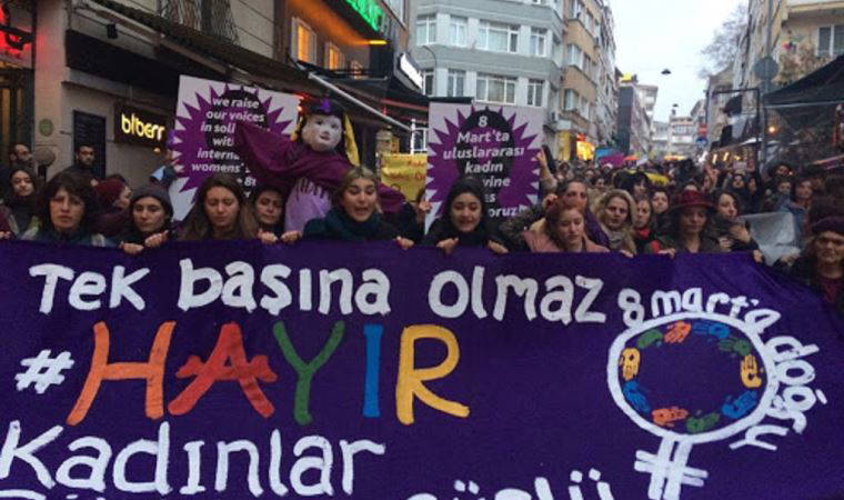 Örgütlenmek kadınların hakkı