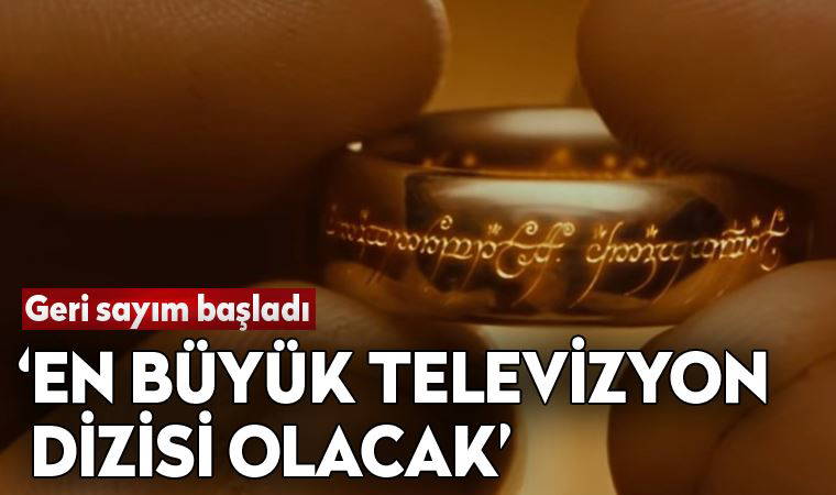 Yüzüklerin Efendisi 'en büyük televizyon dizisi olacak'