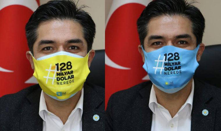 İYİ Parti'den '128 milyar dolar' maskesi