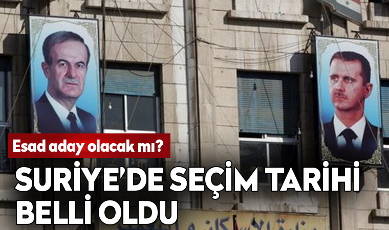 Suriye devlet başkanlığı seçimlerinin tarihi belli oldu