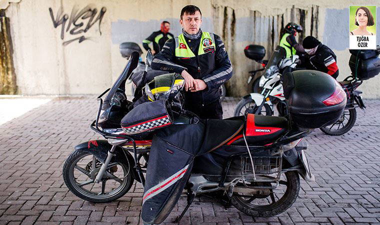 Can güvenliği olmadan çalışan moto kuryeler anlatıyor: Hakkımızı sipariş ettik çabuk gelsin!
