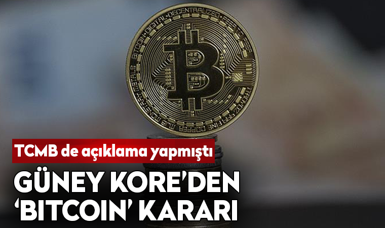 Güney Kore'den 'Bitcoin' kararı