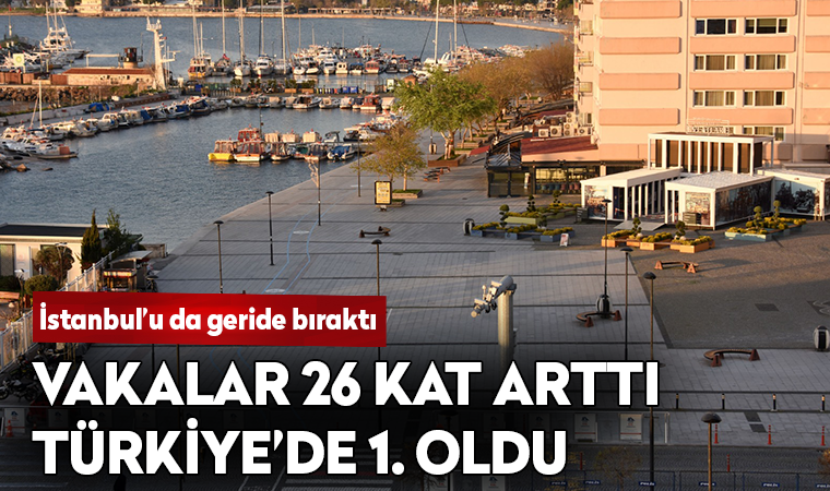 Vaka sayısı 26 kat arttı: Çanakkale, Türkiye'de 1. sıraya yükseldi