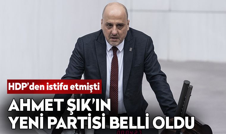 Ahmet Şık'ın yeni partisi belli oldu
