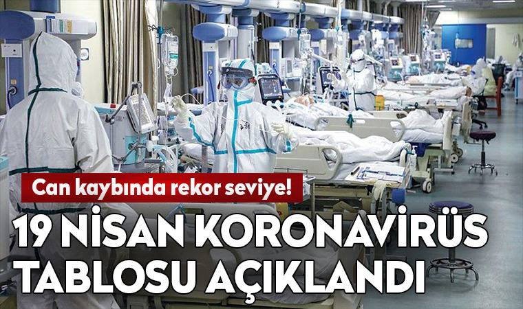 Sağlık Bakanlığı, 19 Nisan 2021 güncel koronavirüs verilerini paylaştı: Rekor artış durdurulamıyor!