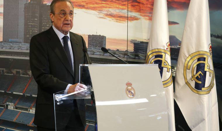 Florentino Perez: “Bunu futbolu kurtarmak için yapıyoruz”