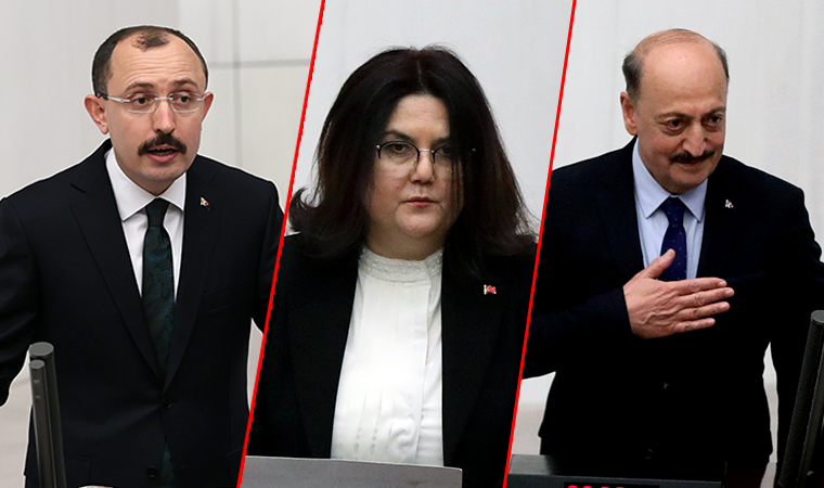 3 yeni bakan yemin etti, Cumhur ittifakı sıraları en çok o ismi alkışladı