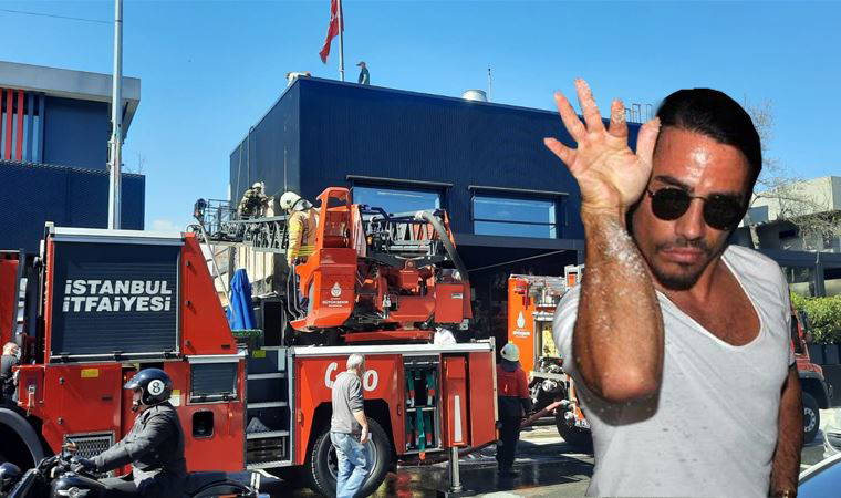 Ünlü et restoranı Nusr-Et’te yangın paniği