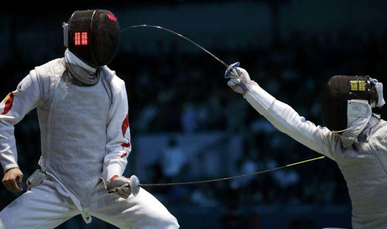 Eskrimcilerimiz Tokyo bileti için İspanya'da