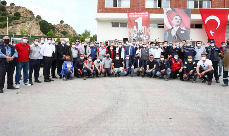 1 Mayıs kutlamasında 'işçilere aşı önceliği' çağrısı