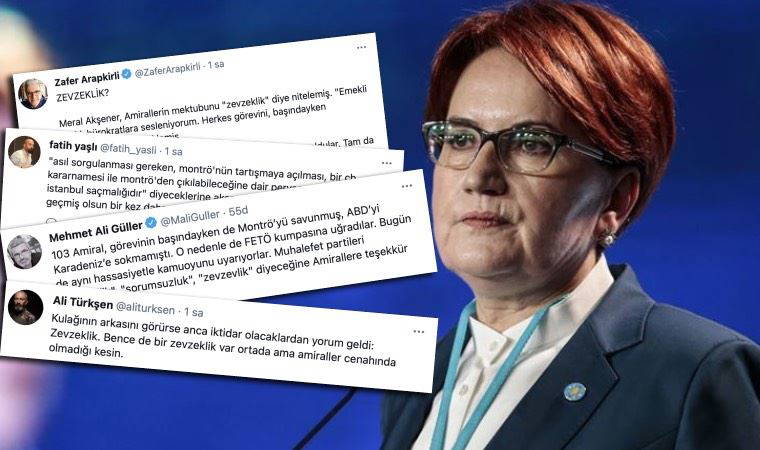 Akşener'e tepki: 