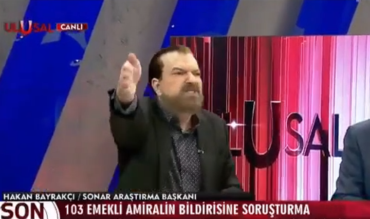 Hakan Bayrakçı canlı yayında çılgına döndü