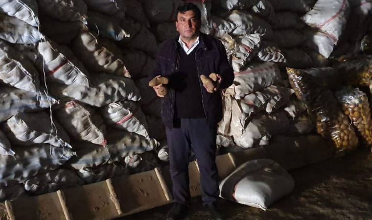 Patates üreticileri mahsulü satamadı