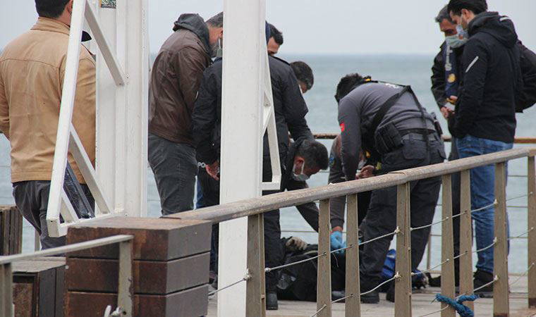 İzmir'de korkunç olay! Balıkçı oltasına takıldı