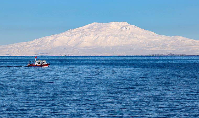 Van Gölü'nün uzaydan çekilen görseli finalde