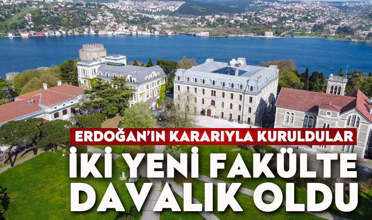 Boğaziçi'nde kurulan iki yeni fakülte Yargıtay'a taşındı