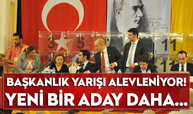 Galatasaray'da Eşref Hamamcıoğlu adaylığını açıkladı