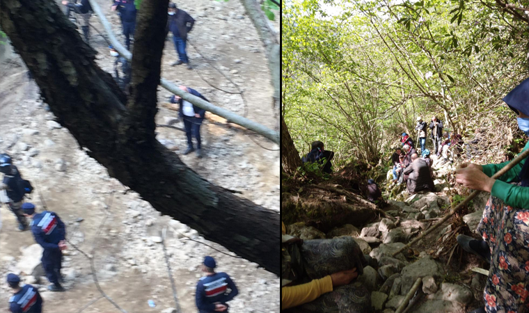 İkizdere'deki doğa nöbetinde 4 yurttaş gözaltına alındı