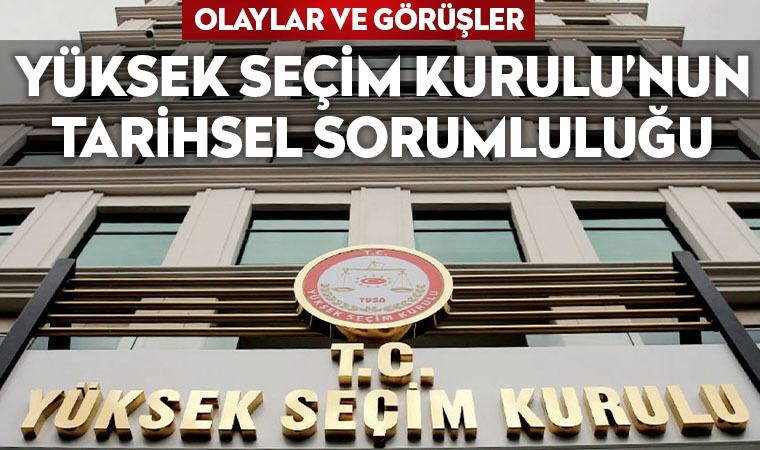 Yüksek Seçim Kurulu’nun Tarihsel Sorumluluğu - Prof. Dr. Rona AYBAY