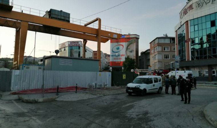 Pendik'teki metro inşaatında patlama