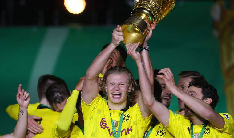 Almanya Kupası'nda şampiyon Borussia Dortmund