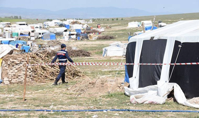 Mevsimlik işçi çadırına 'koronavirüs' karantinası