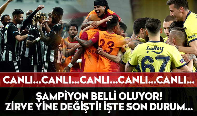 Süper Lig'de şampiyon belli oldu!