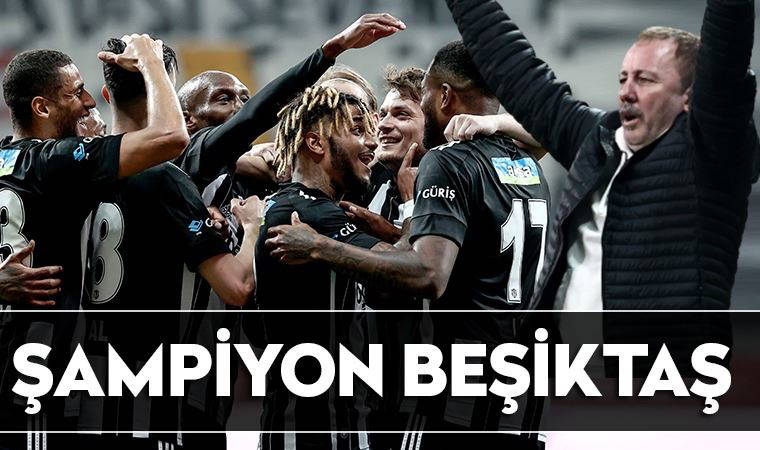 SON DAKİKA | Süper Lig'de şampiyon Beşiktaş!