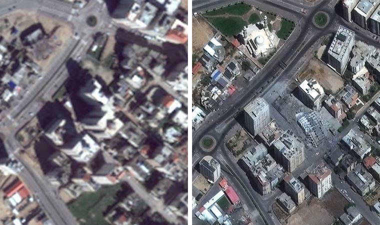 İsrail-Filistin: Gazze, Google haritalarında neden bulanık görünüyor?