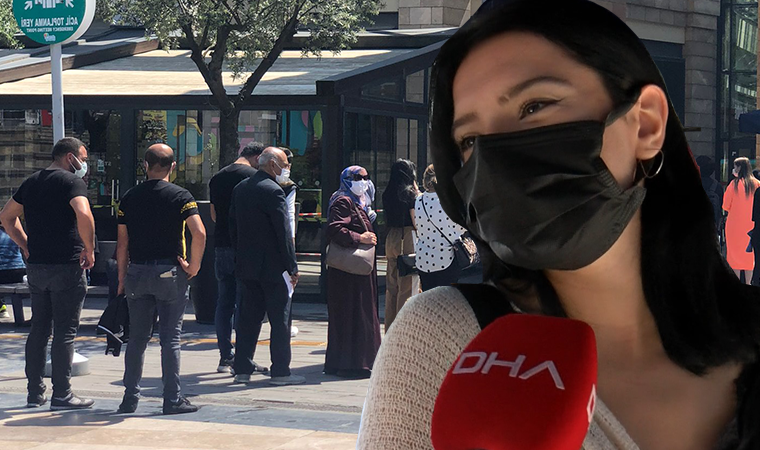 Kısıtlama bitti, AVM'ye akın ettiler