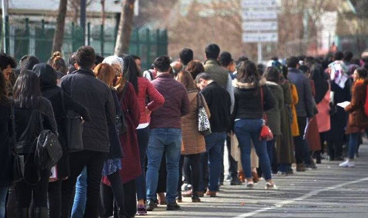 Türkiye'de işsizlik tam gaz ileri